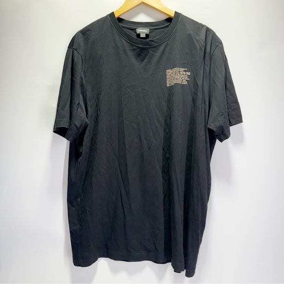 🛍️Diesel Just-Y1 T-Shirt Short Sleeve Cotton Jersey Graphic Print Tee - Picture 4 of 8